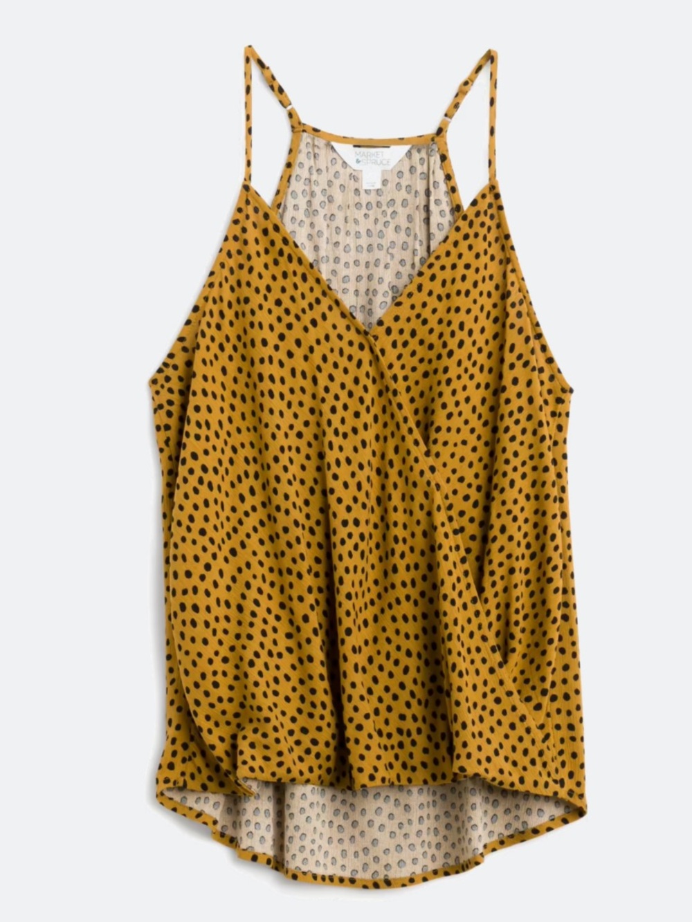 Animal Print Wrap Tank